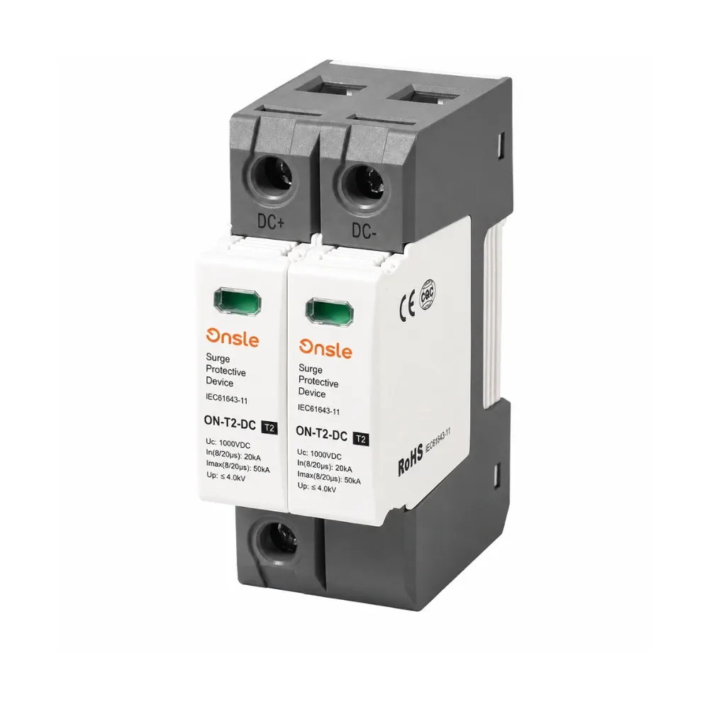 ON-T2-DC 2P T2 DC SPD for 800, 1000 and 1200 Vdc Systems
