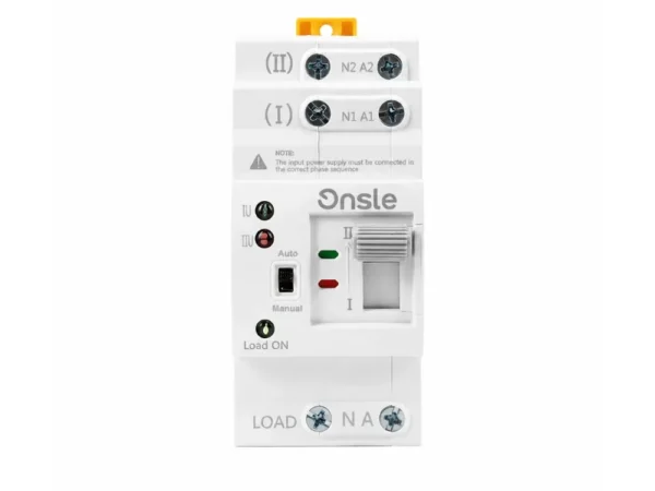 ONAT1-100 Solar Automatic Transfer Switch 2P for PV Inverter and City Power