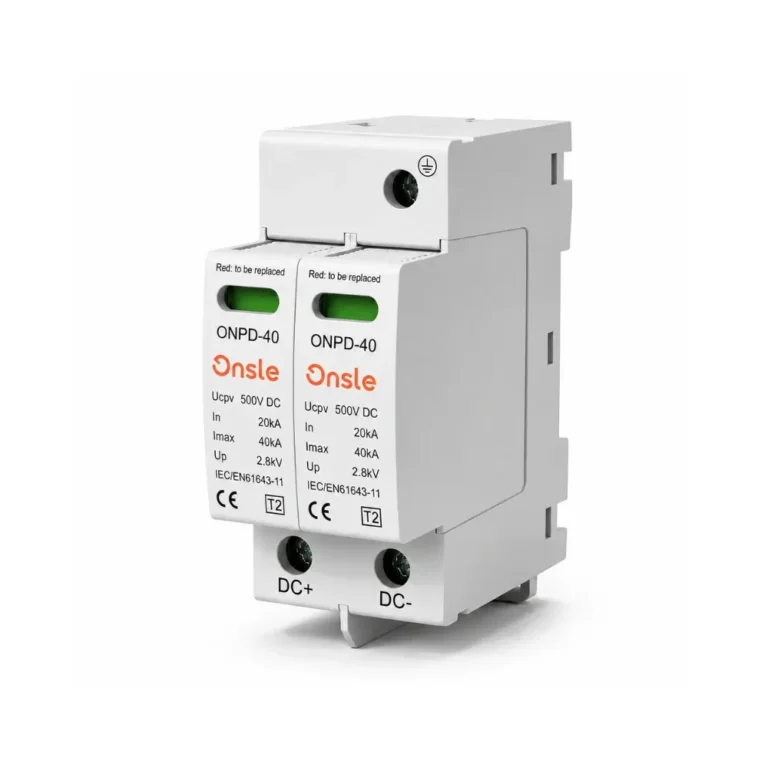 ONPD Series 500-1500V 2P PV DC Surge Protective Device