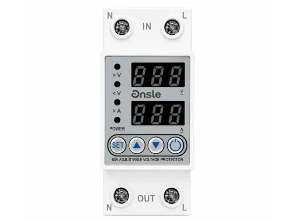 ONVR3 Adjustable Overvoltage, Undervoltage and Overcurrent Protector