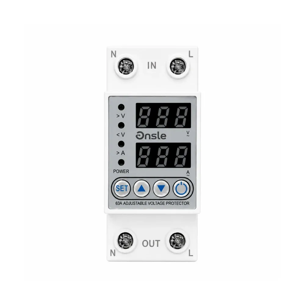 ONVR3 Adjustable Overvoltage, Undervoltage and Overcurrent Protector